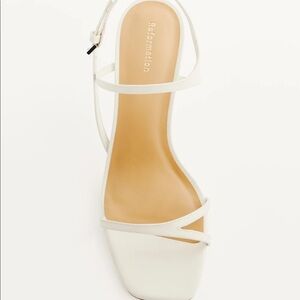 Reformation Genni Strappy Skinny Heel Sandal